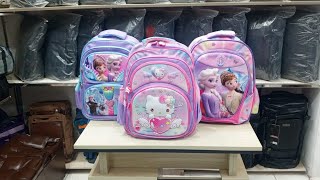 Frozen Girls School Bag 3.4.5.6 Class Parpus Use Four Part System 01877886062