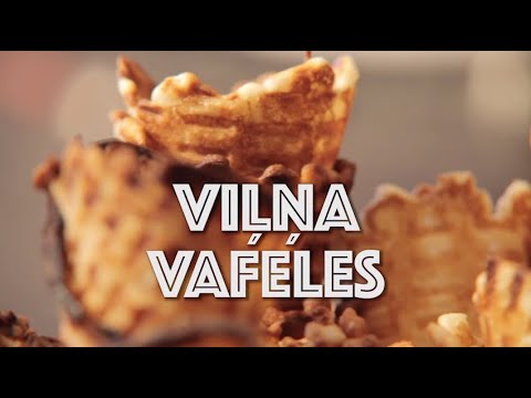 Video: Kā Cept Vafeļu Ruļļus