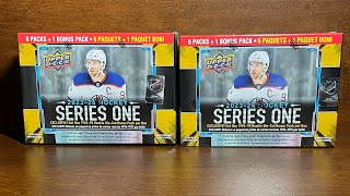 2 Mega Boxes of 2023-24 Series 1 Hockey