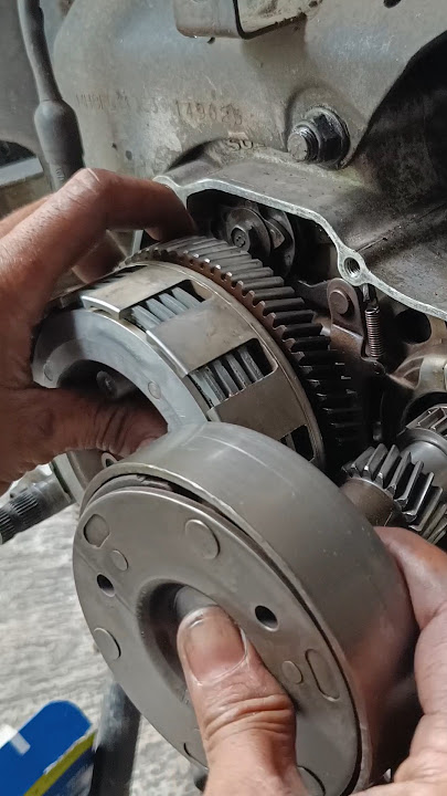 cara memasang ganda kopling Suzuki smesh 110#shorts