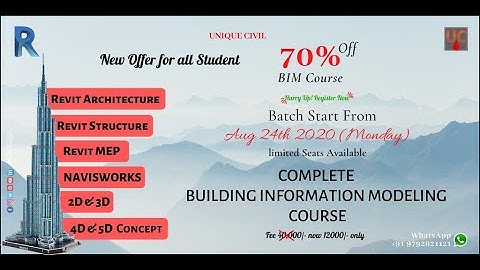 Final List for BIM Batch||By- Akash Pandey||