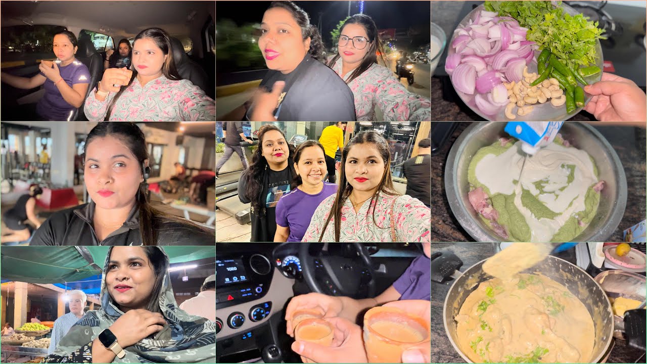 New Gym Visit Workout Ke Baad Dosa Khaye🤦🏻‍♀️ Afghani Chicken