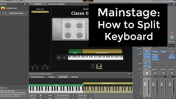 Mainstage How to Split Keyboard