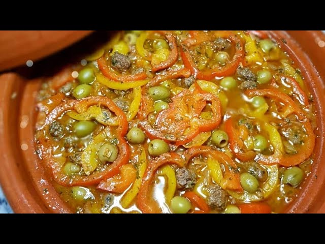 Tajine marocain de kefta et de légumes - Mille et une saveurs