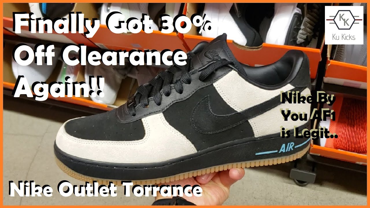 30% Off Clearance @ Nike Outlet Is Back!! [Nike Outlet Torrance] - YouTube