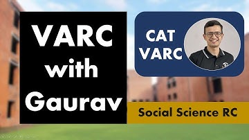 CAT VARC | Social Science RC Passage | Explanation & Solution