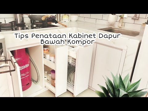 Tips Menata Kabinet Dapur Bawah Kompor 🏠 Penyimpanan Multifungsi Di Dapur Yang Sempit !!??