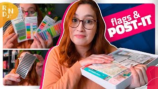 FLAG AND POST-IT UNBOXING + MY COLLECTION | Resenhando Sonhos