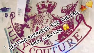 It s Fall and I m in my Soft Girl Era Stoney Clover x Juicy Couture Shein VS Pink