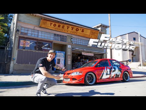 TOURING FAST AND FURIOUS LOCATIONS IN LA WITH THE TOKYO DRIFT EVO!