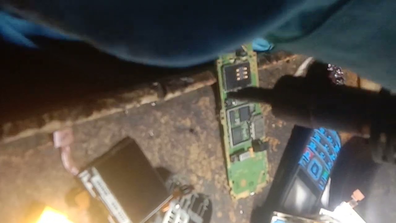 Nokia 1208 Display problem easy one jumper