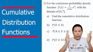 Cumulative Distribution Functions (part 2)