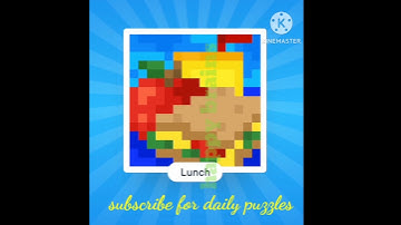 Nonograms Color daily challenge 18 November 2023 answer / solution / how to solve #happybrainsyt