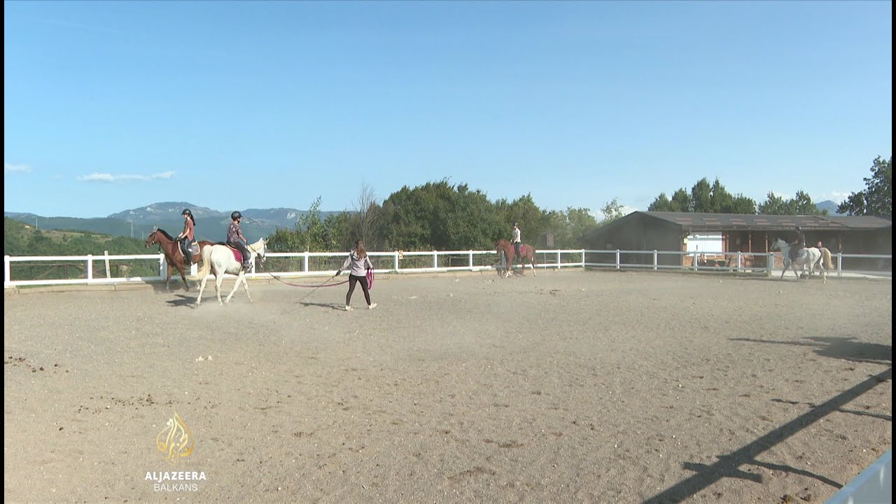 العلاج بركوب الخيل كوسيلة مساعدة للأطفال ذوي الإعاقات النمائية