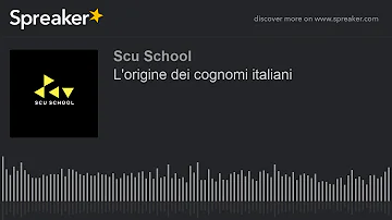 Come faccio a sapere di che origine è il mio cognome?