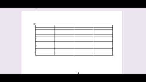 Como acrescentar novas linhas na tabela no word 2024