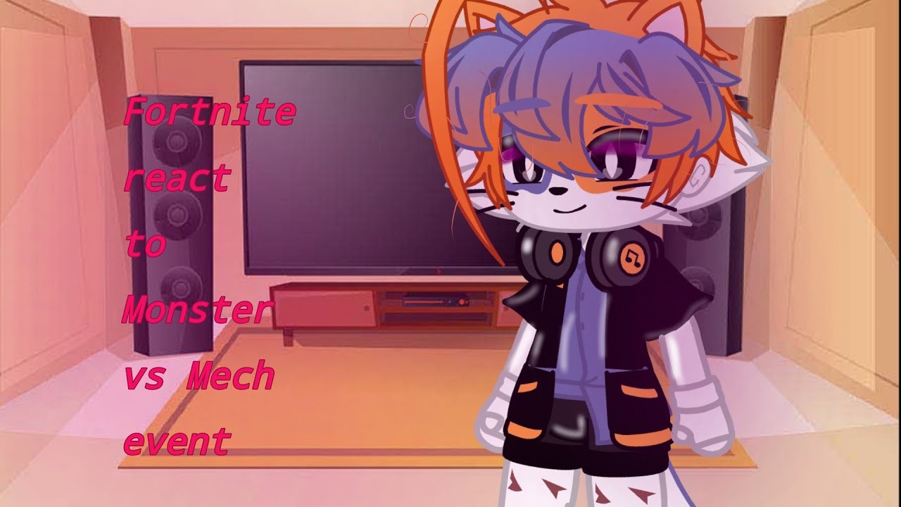 Fortnite react to monster vs mech // vErY rushed