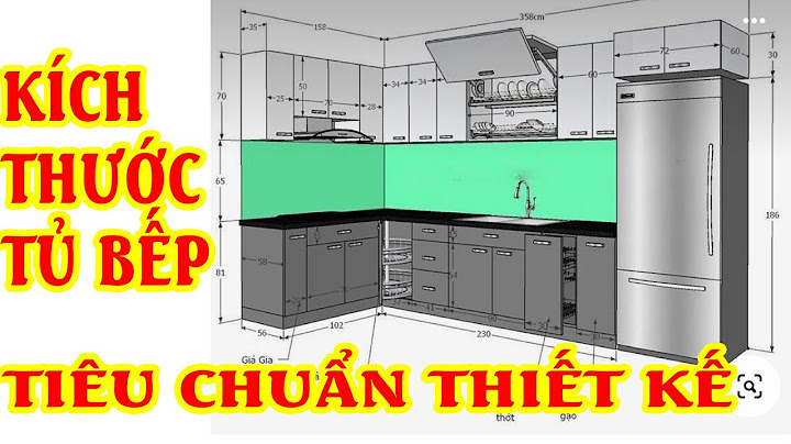 Độ cáo trung bình của tủ bếp năm 2024