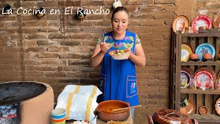 Sopa De Tortilla o Azteca La Cocina en El Rancho