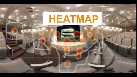 Heatmap of fitness club video for viewing in Virtual Reality by This Is Me In VR