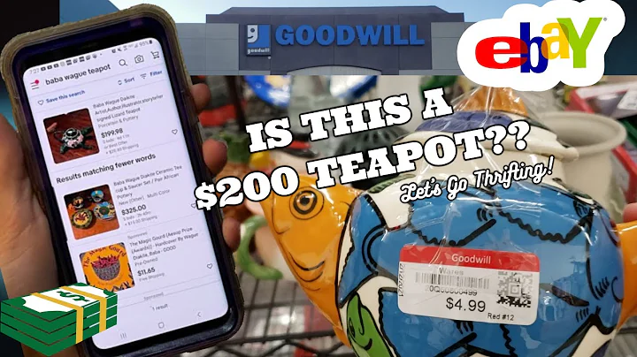 Thrifting for Resale on Ebay and Poshmark. Shopping Goodwill for items to flip online for a profit.