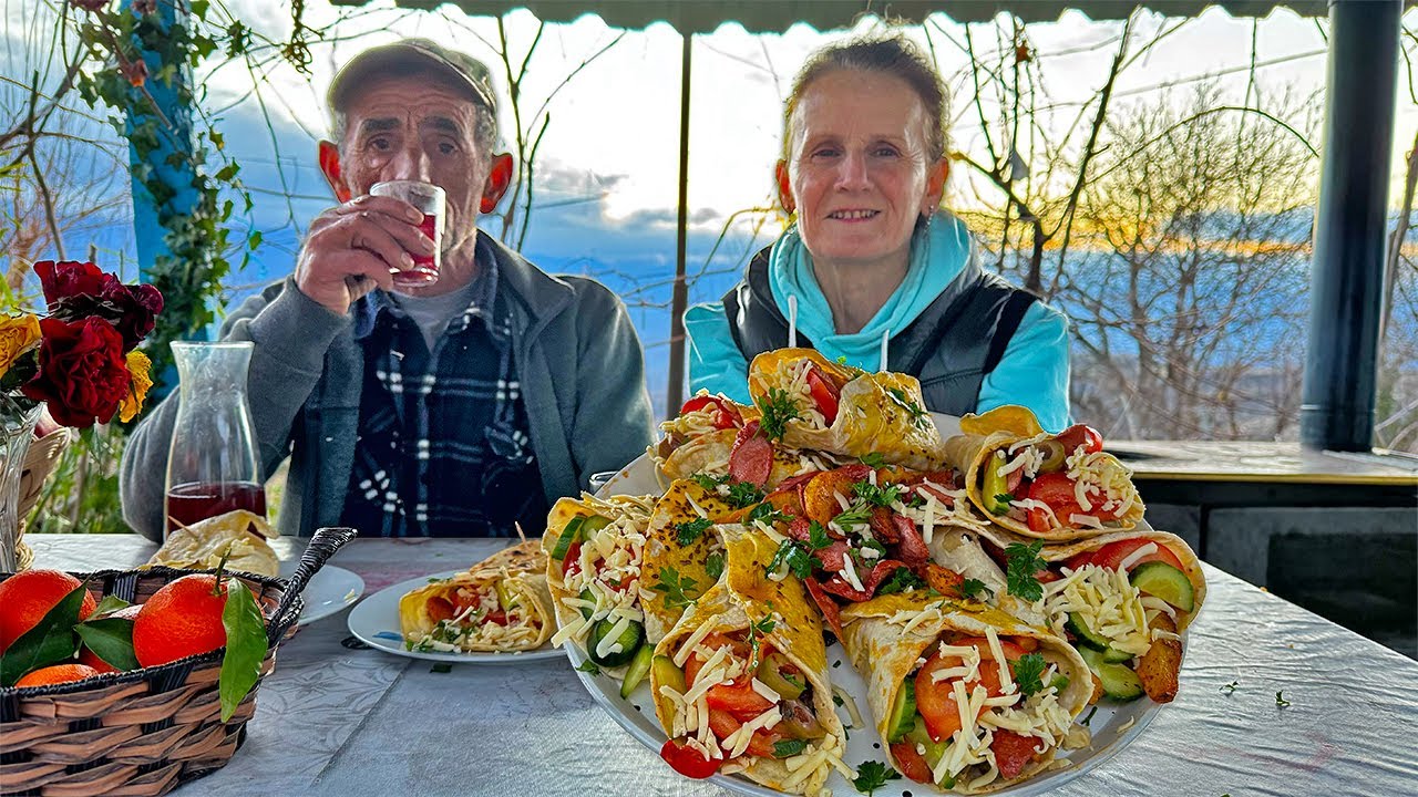 Albanian Village Mountains: Life, Food, and Timeless Traditions! 🏔️🍲🇦🇱