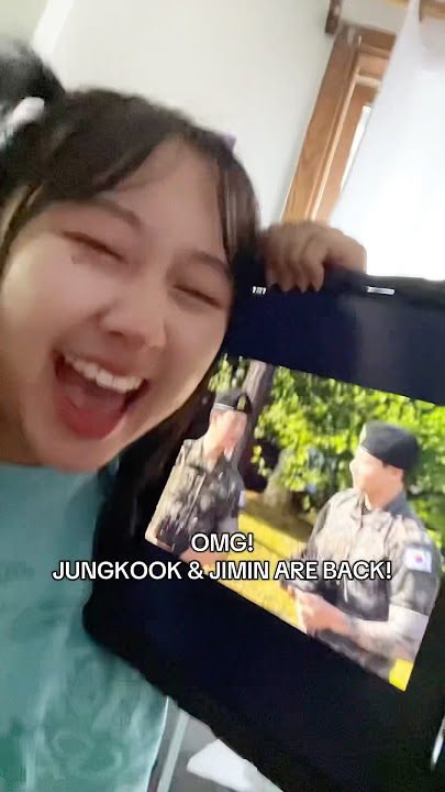 Jungkook and Jimin are finally back! 😭💜✨ #bts #jimin #jungkook #shorts #btsarmy