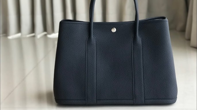 Hermès // 2019 Bleu Indigo Negonda Garden Party 36 Bag – VSP