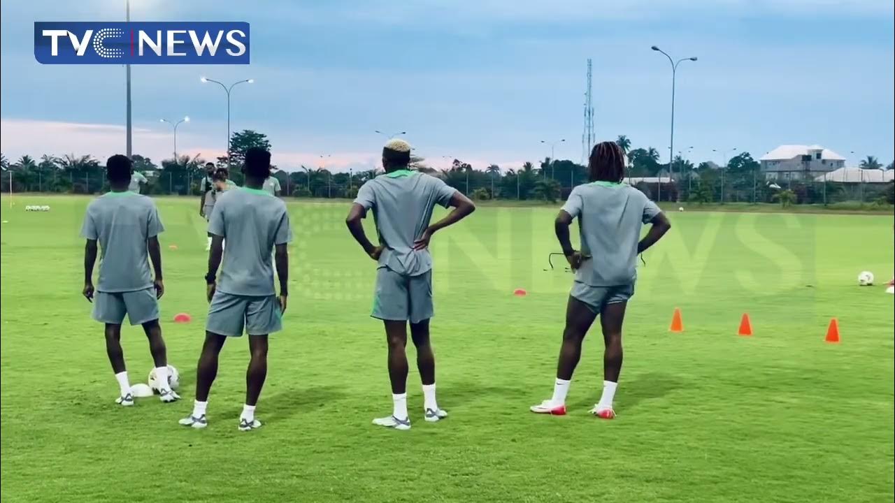 Super Eagles Evening Training Session | Focused Ahead Of The Next Challenge