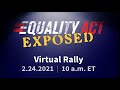 Equality Act EXPOSED Rally