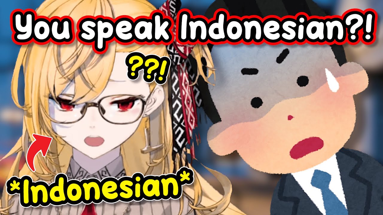 Kaela Got MISTAKEN as a Foreigner in Indonesia【Hololive】