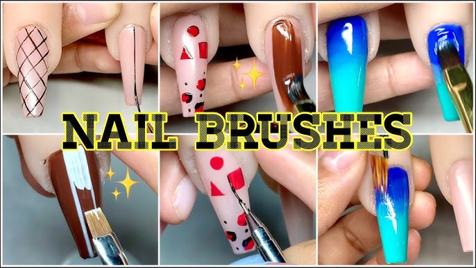 Different types of Brushes to use for the Best Nail Art