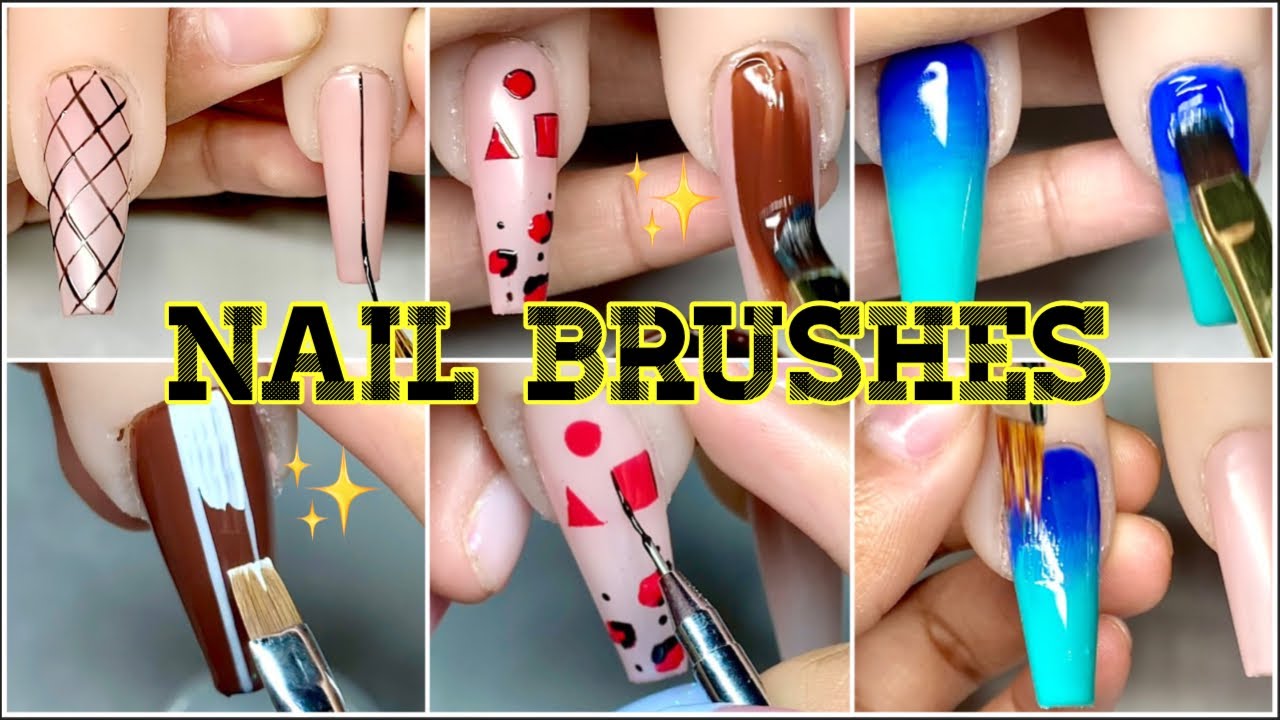 How to use Nail Art brushes, best Nail Art brushes for beginners