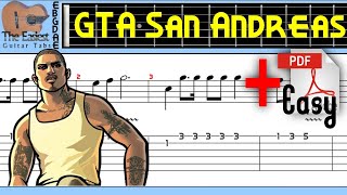 GTA San Andreas Theme Guitar Tab