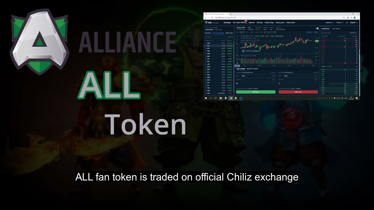 How to trade ALL (Team Alliance) fan token. How to buy ALL (Team Alliance) fan token.