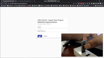 WebAuthn Authentication Failure Test