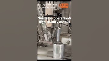 EZIO 8-1 Beer Canning Line-Super Compact Design Fit Your Space#canningbeer #packagingmachine