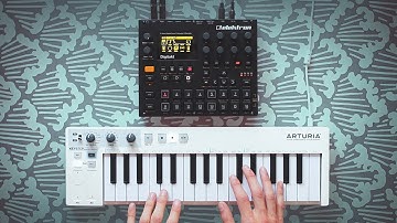 Using the Digitakt as a Polyphonic Synth [ambient jam]