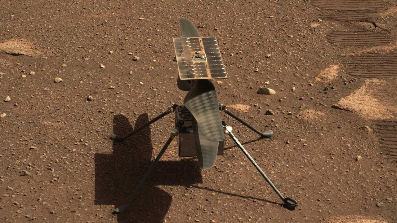 Success! NASA's Ingenuity Makes 1st Powered Flight On Mars