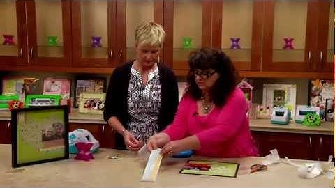 Xyron Keepsake Shadow Box Layout