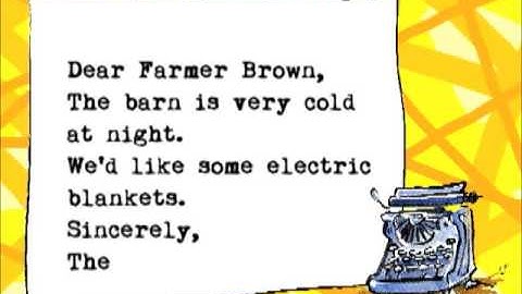 Click, Clack, Moo Cows That Type Book Trailer