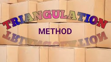 INDIRECT METHOD FOR MEASURING LARGE DISTANCES-PART 1