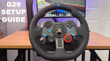 Logitech G29 Racing Wheel Complete PS5-installatiehandleiding