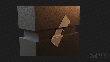 Tape effect using cloth sim in Blender ( vanilla and hardops / boxcutter)