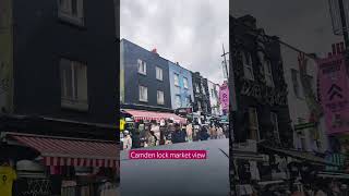 London Camden lock market view #camdentown #camdenlockmarket #roadtrip