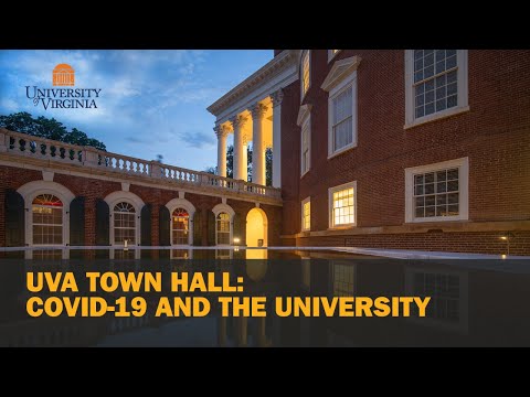 Coronavirus Town Hall with President Jim Ryan and UVA leaders