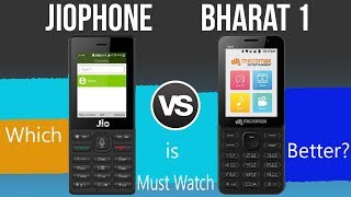 Jio Phone VS BSNL Micromax Bharat 1