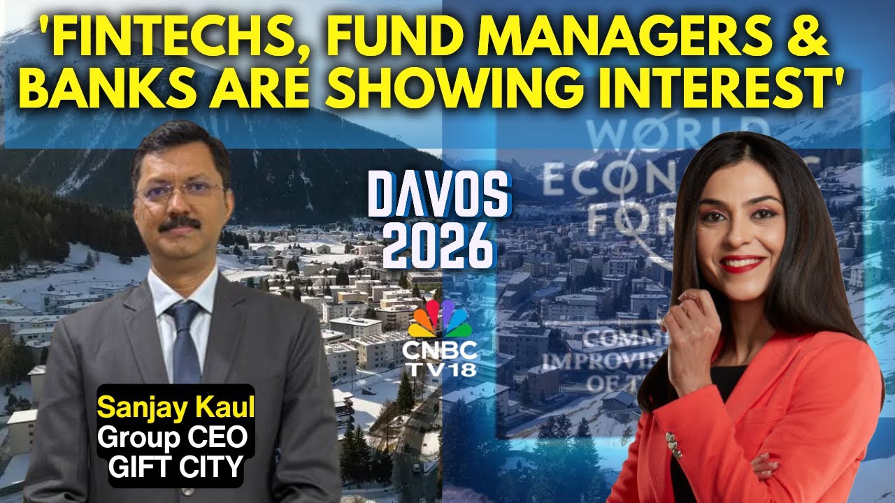 GIFT City CEO Hopes To Have A 100,000 Employee Ecosystem By 2030 | Sanjay Kaul | Davos 2026 | WEF