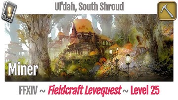 FFXIV Miner Leves Level 25 - Ul