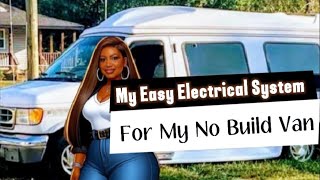 My Super Easy Electric System for My Van Build | Vanlife No-build Solutions